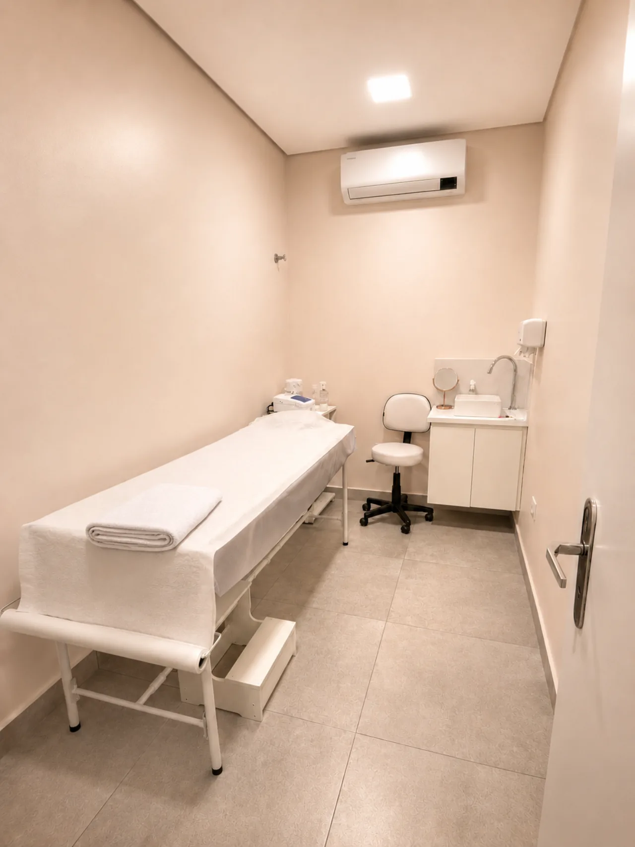 Ambiente exclusivo da clínica Aurabella